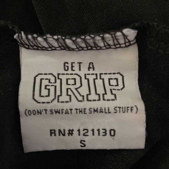 Get a Grip Black and Pink Razor Back Sports Tops Size S - Picture 6 of 7